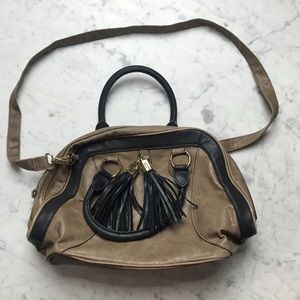 R + J Crossbody Vegan Leather Shoulder Handbag Bag